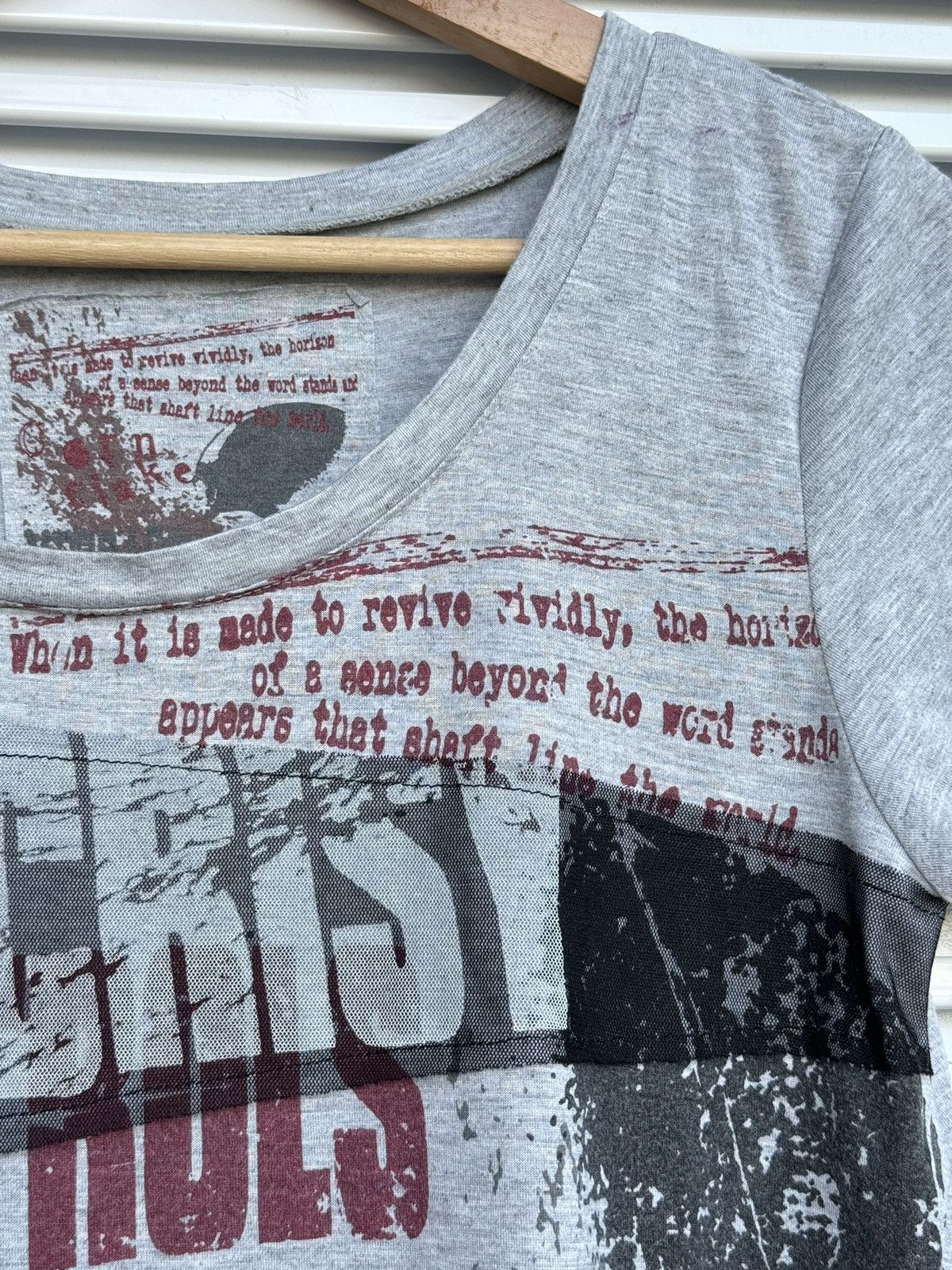 Japanese Brand Conflake Skulls Punk Poem Riot Tees Size US S / EU 44-46 / 1 - 5 Thumbnail