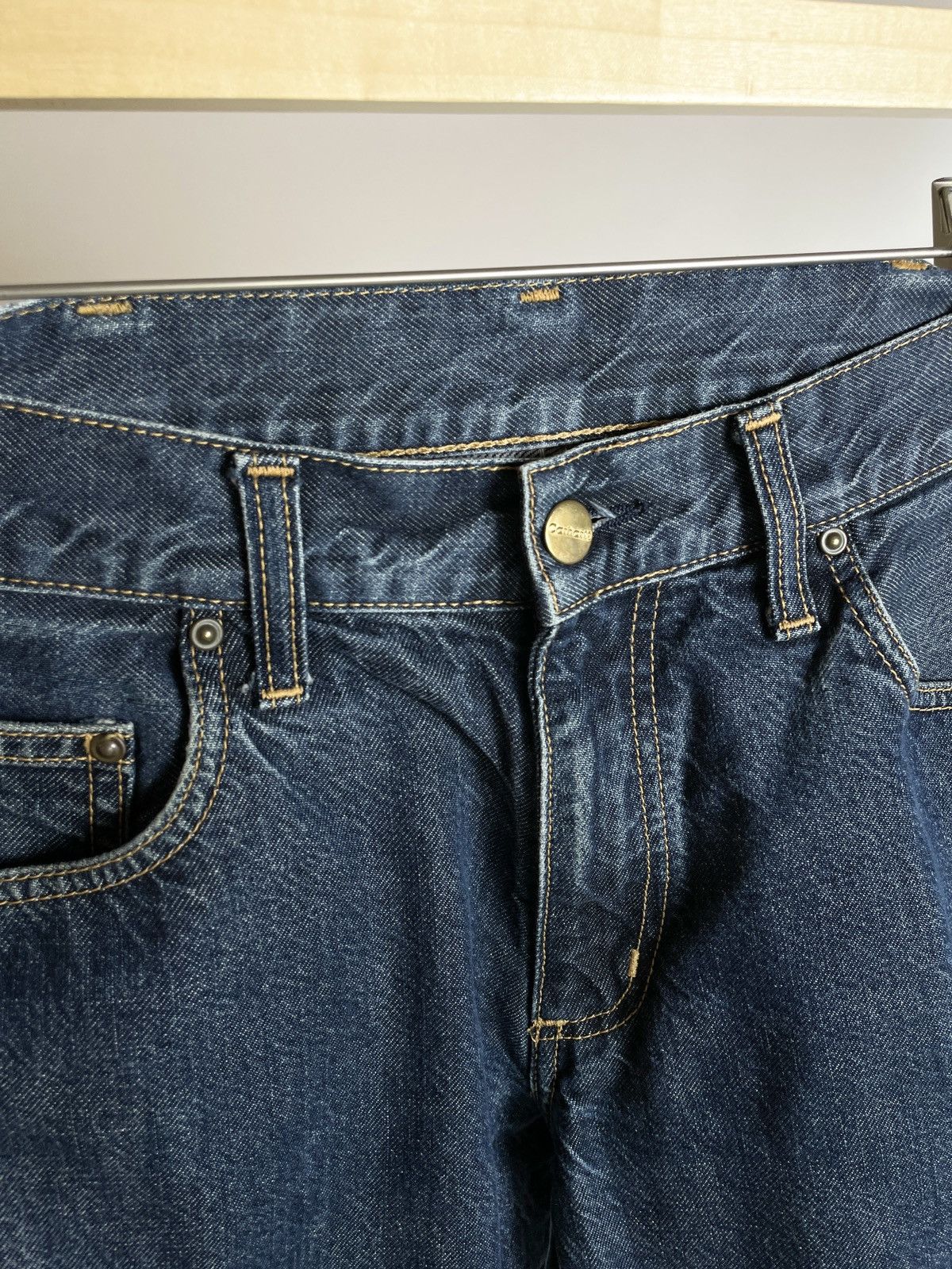 Other 🍫VINTAGE🍫 Carhartt Western Bermuda Jeans Shorts jorts Size US 30 / EU 46 - 6 Thumbnail