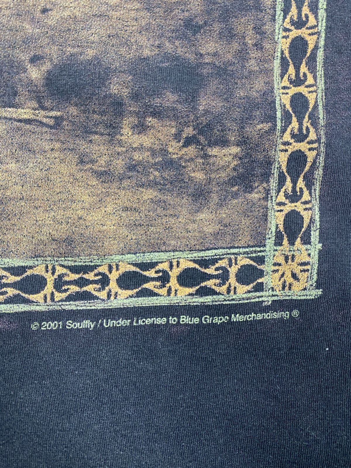Band Tees Vintage Soulfly Primitive 2001 Double Sided Faded Band Tee Size US L / EU 52-54 / 3 - 10 Thumbnail