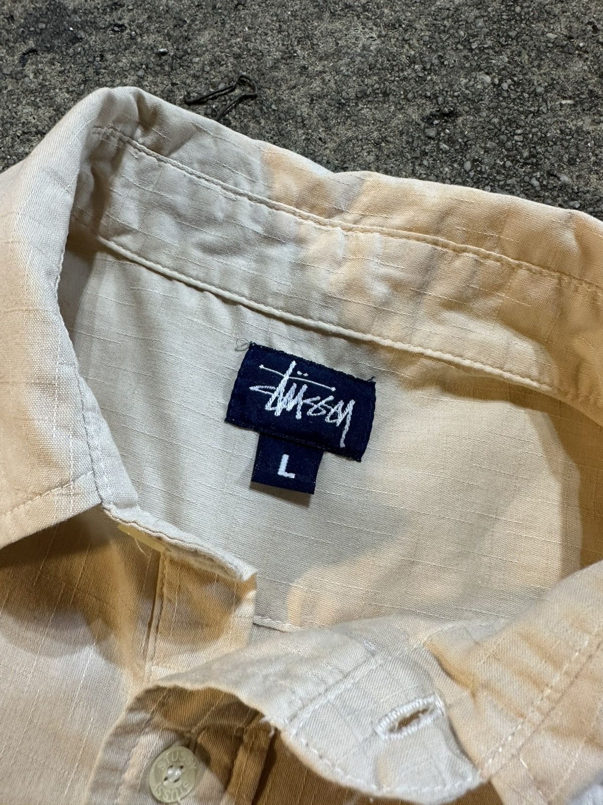 Stussy Rare!! Vintage Stussy Made in USA shirt 1990s Size US L / EU 52-54 / 3 - 4 Thumbnail