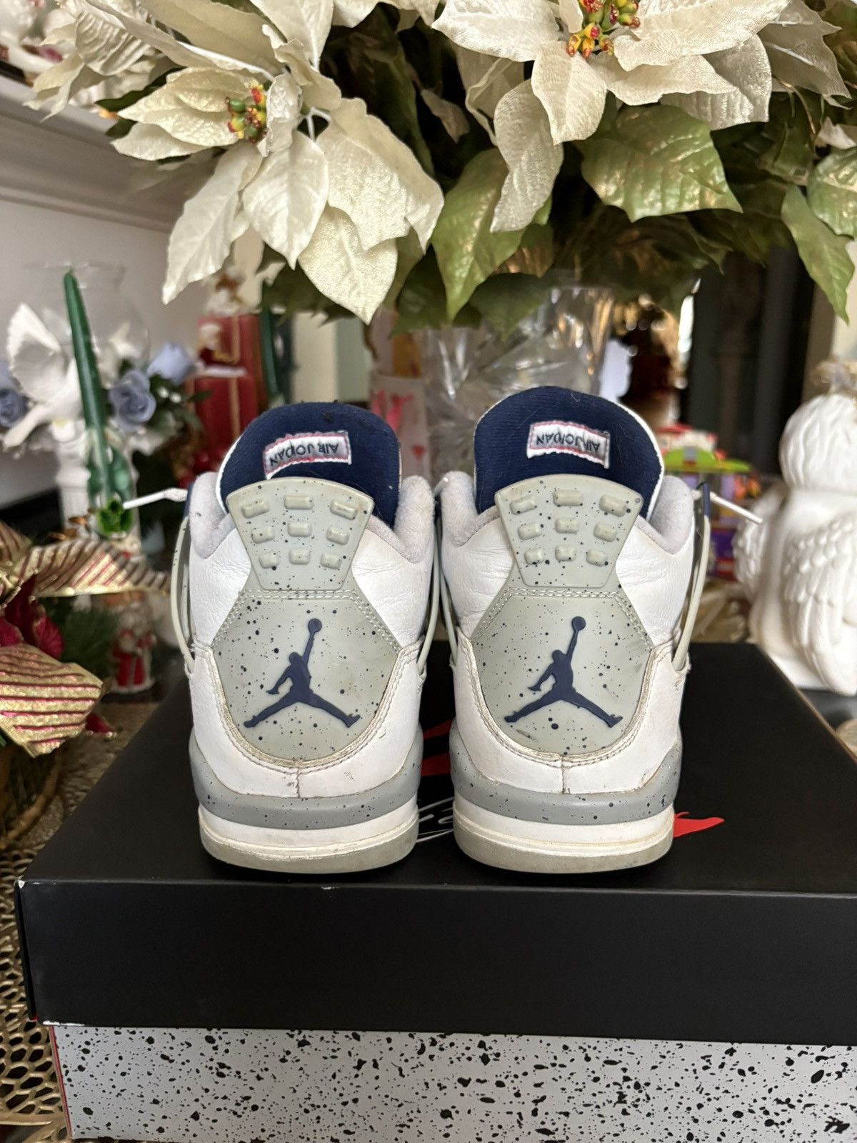 Nike Jordan 4 Midnight Navy with Box Size US 7 / EU 40 - 4 Thumbnail
