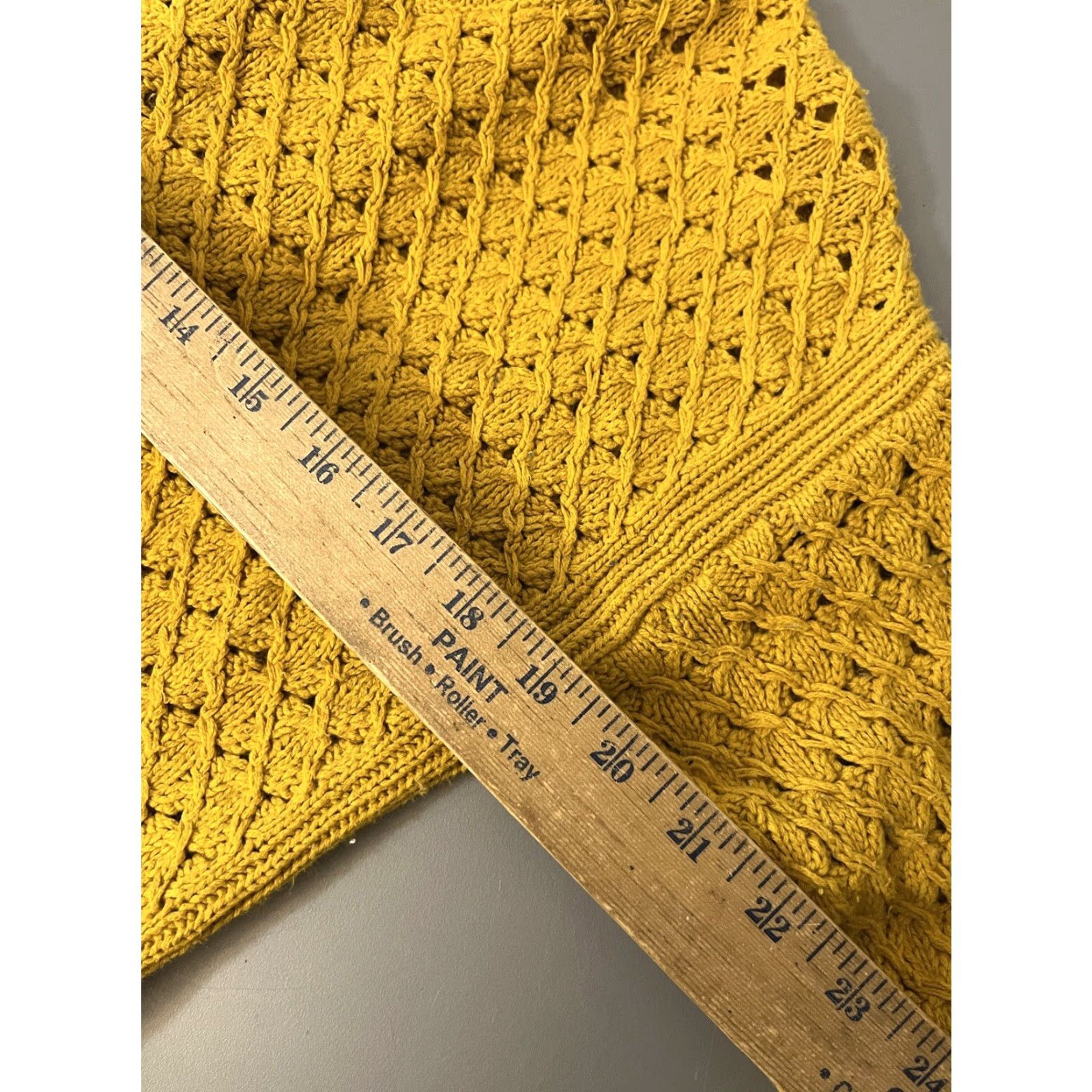 Old Navy VINTAGE Old Navy Women's Sweater Pullover Knit 3/4 Sleeve Round Neck Casual All Seasons Size M Mustard Yellow Size M / US 6-8 / IT 42-44 - 5 Thumbnail