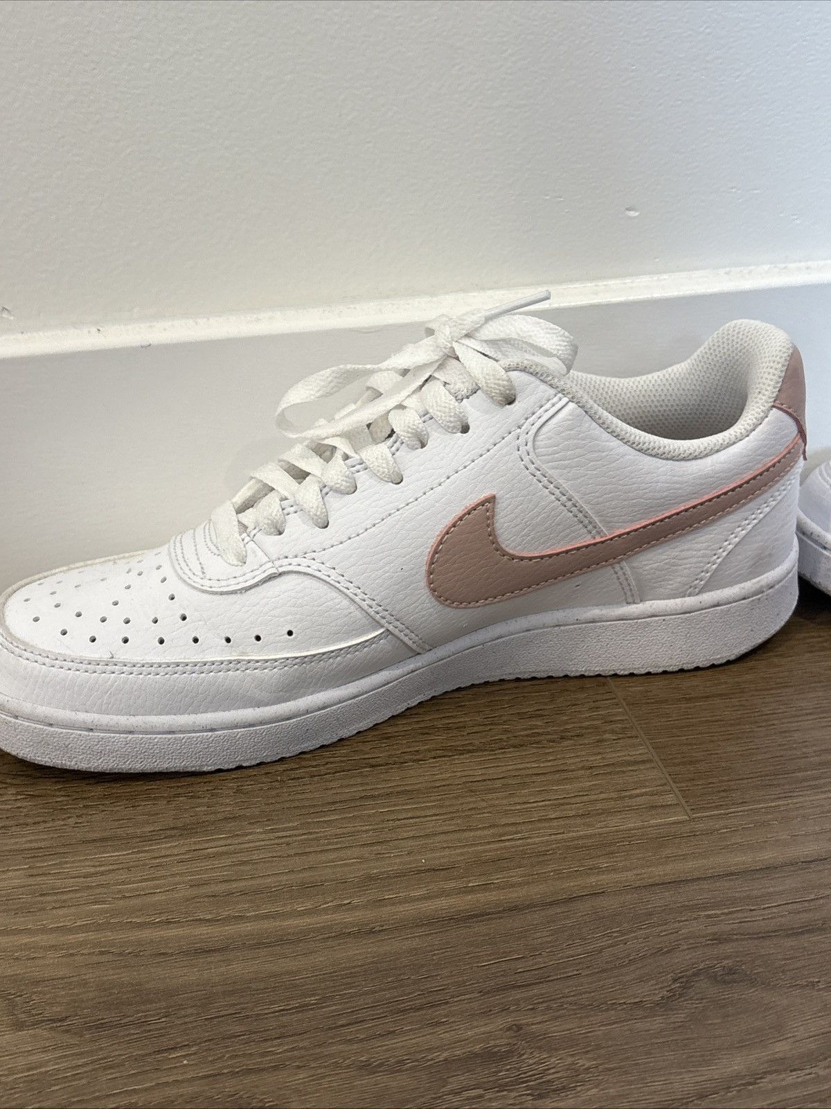 Nike Nike Court Vision Low Women’s Size 9 White/Pink Oxford Size US 9 / IT 39 - 9 Thumbnail