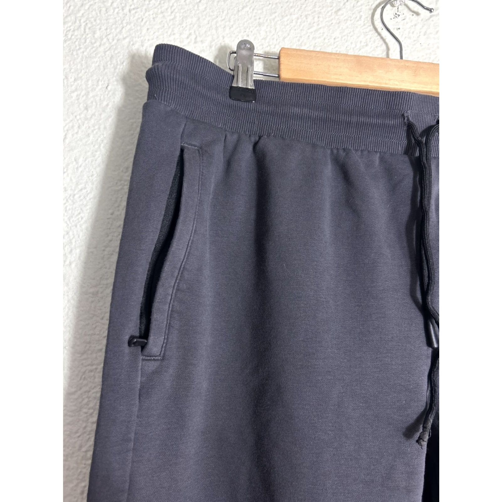 VonZipper Fablectics Men's Large 36x28 Charcoal Gray Jogger Zipper Pocket Sweatpants Size US 33 - 4 Thumbnail