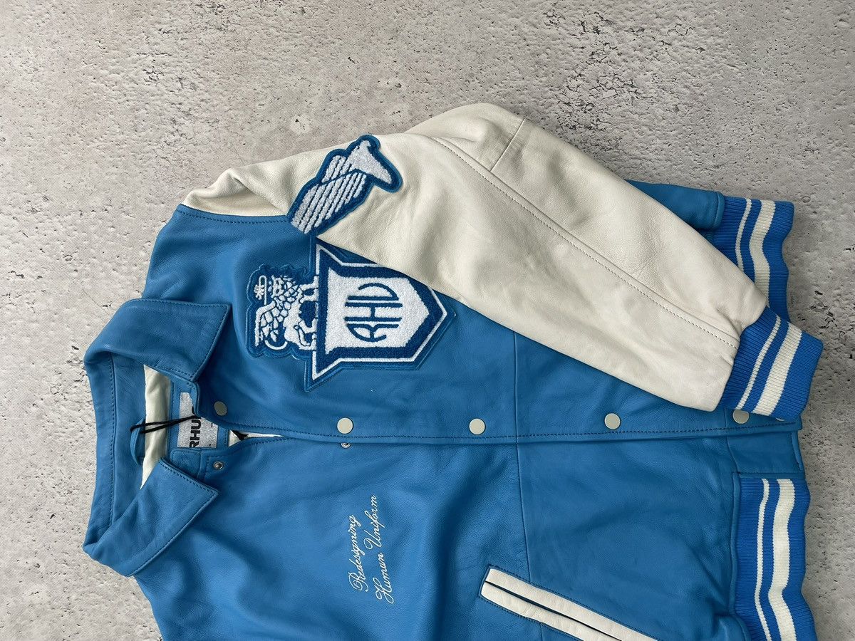 Zara Varsity Zara leather bomber jacket Rhude Size US M / EU 48-50 / 2 - 4 Thumbnail