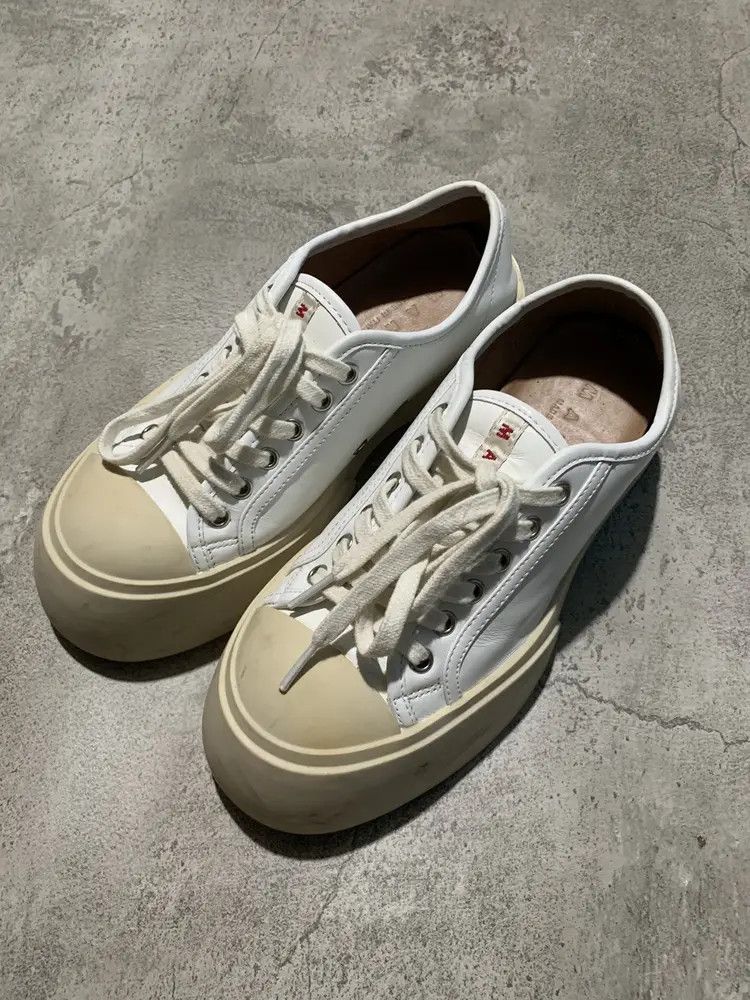 Marni Marni PABLO leather low top sneakers Size US 7 / IT 37 - 2 Thumbnail