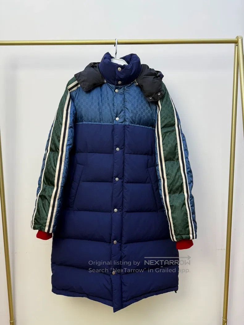 Gucci Gucci Old flower dark pattern goose down jacket Size US M / EU 48-50 / 2 - 1 Thumbnail