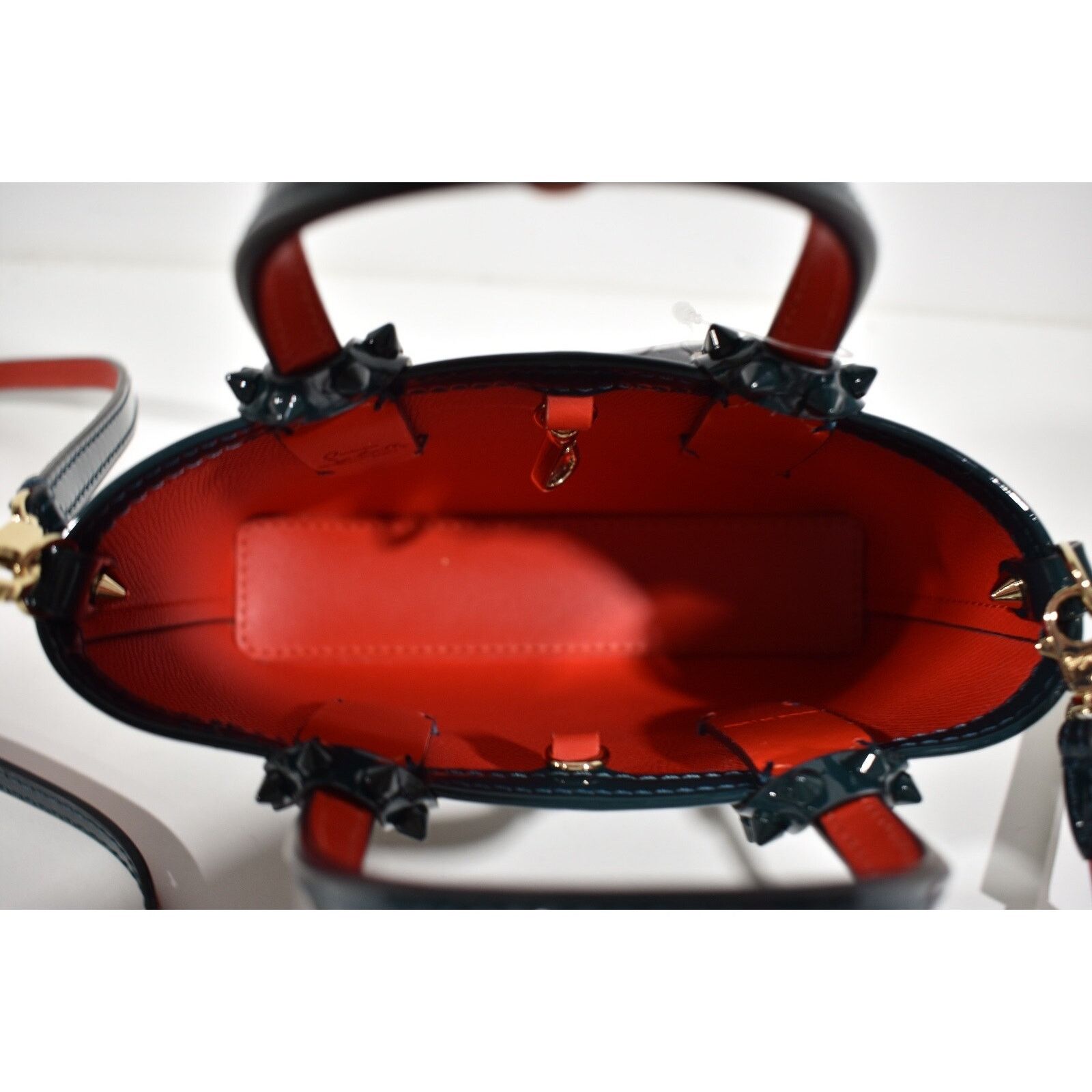 Christian Louboutin Christian Louboutin Mini Vosges Patent Leather Crossbody Bag Size ONE SIZE - 9 Thumbnail