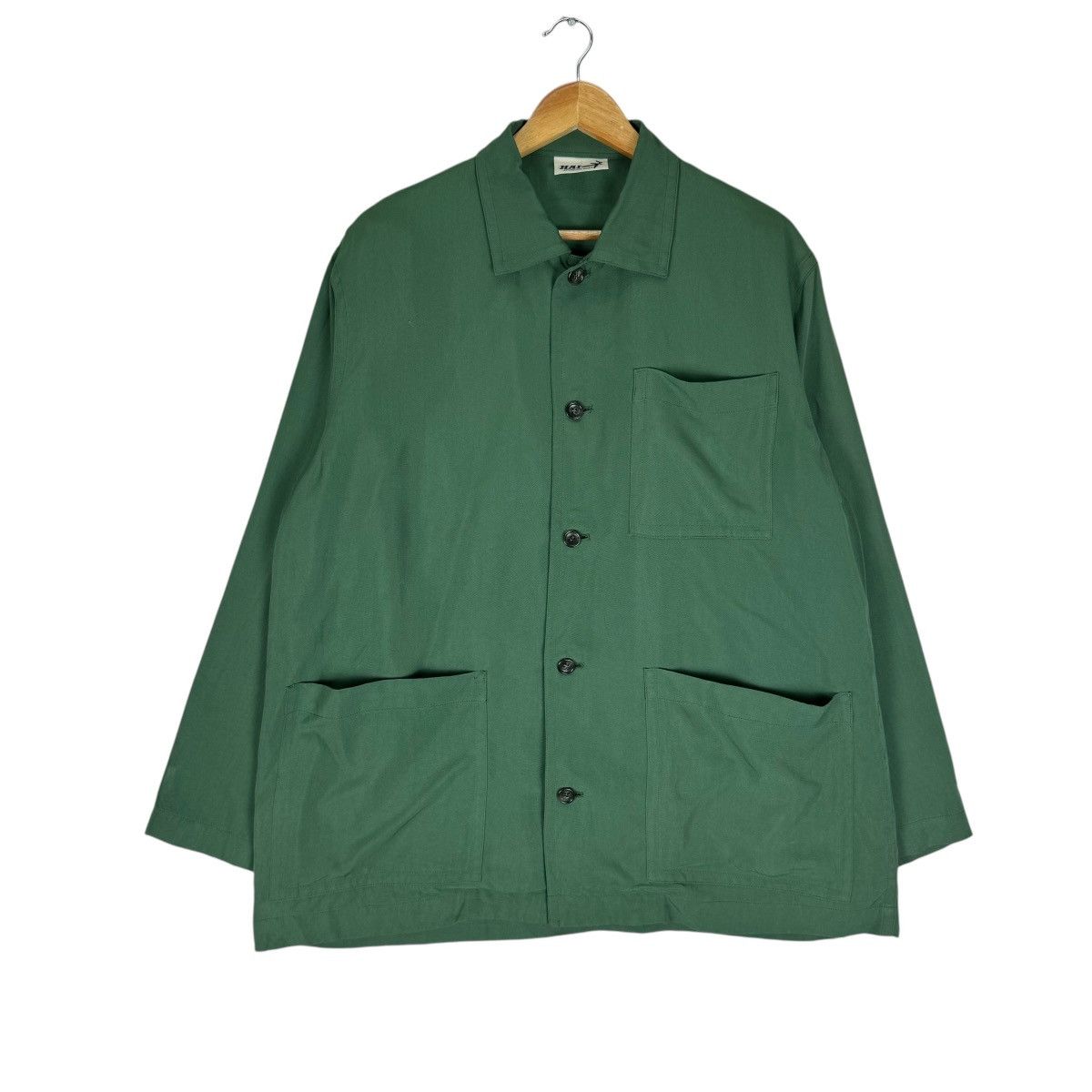 Hai Sporting Gear × Issey Miyake × Japanese Brand ☀️HAI SPORTING GEAR IS BUTTON WORKWEAR JACKET Size US M / EU 48-50 / 2 - 2 Thumbnail