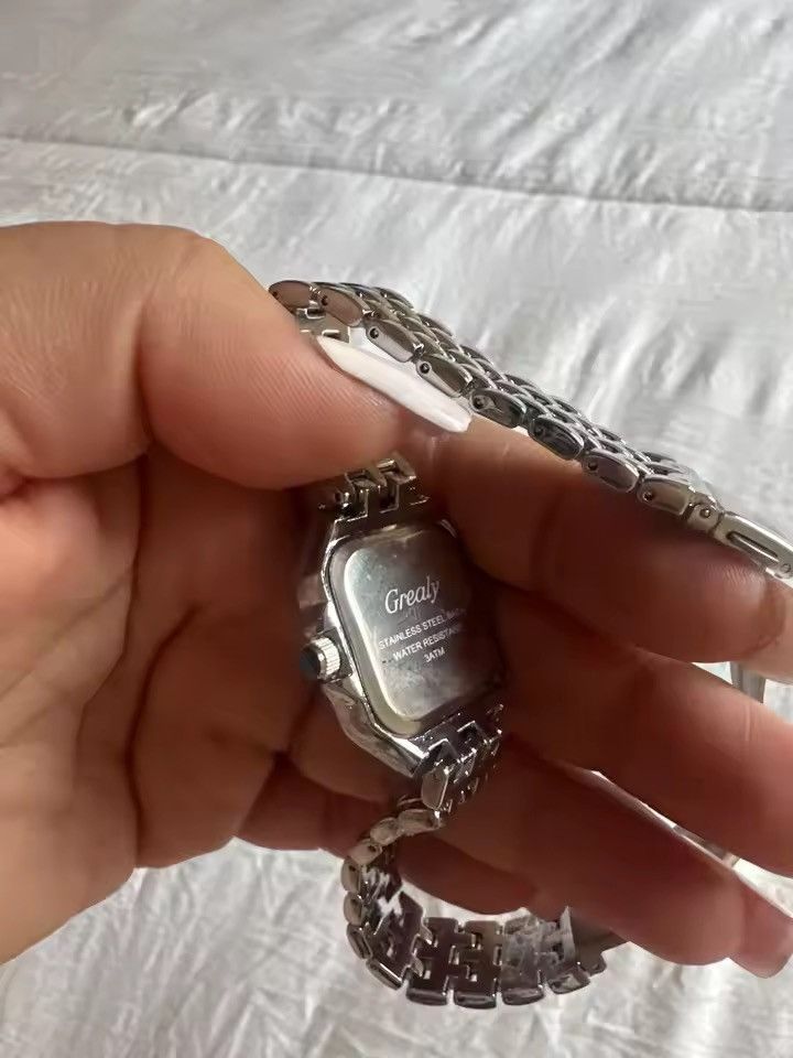 Jewelry Vintage 90s vintage retro luxury style quartz watch Size ONE SIZE - 8 Thumbnail