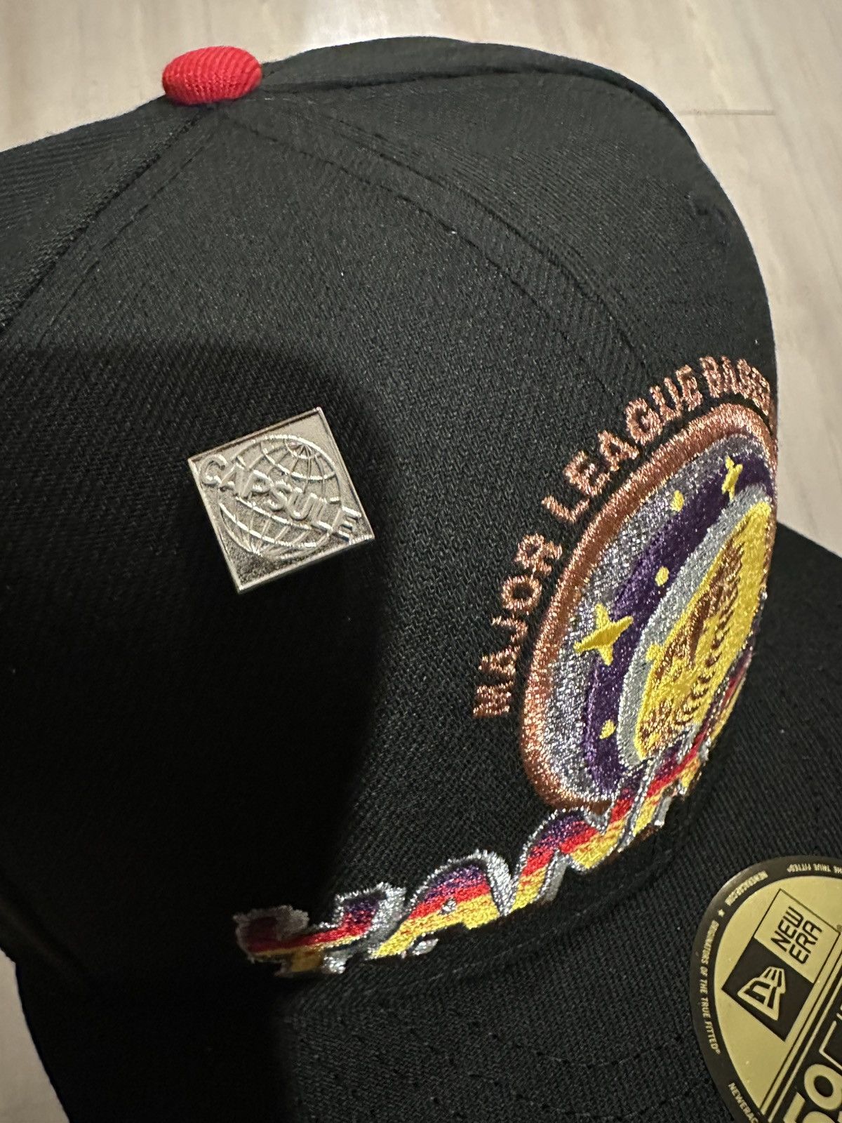 New Era New Era Yankees 1949 WS Metallic Galaxy 7 5/8 Size ONE SIZE - 7 Thumbnail