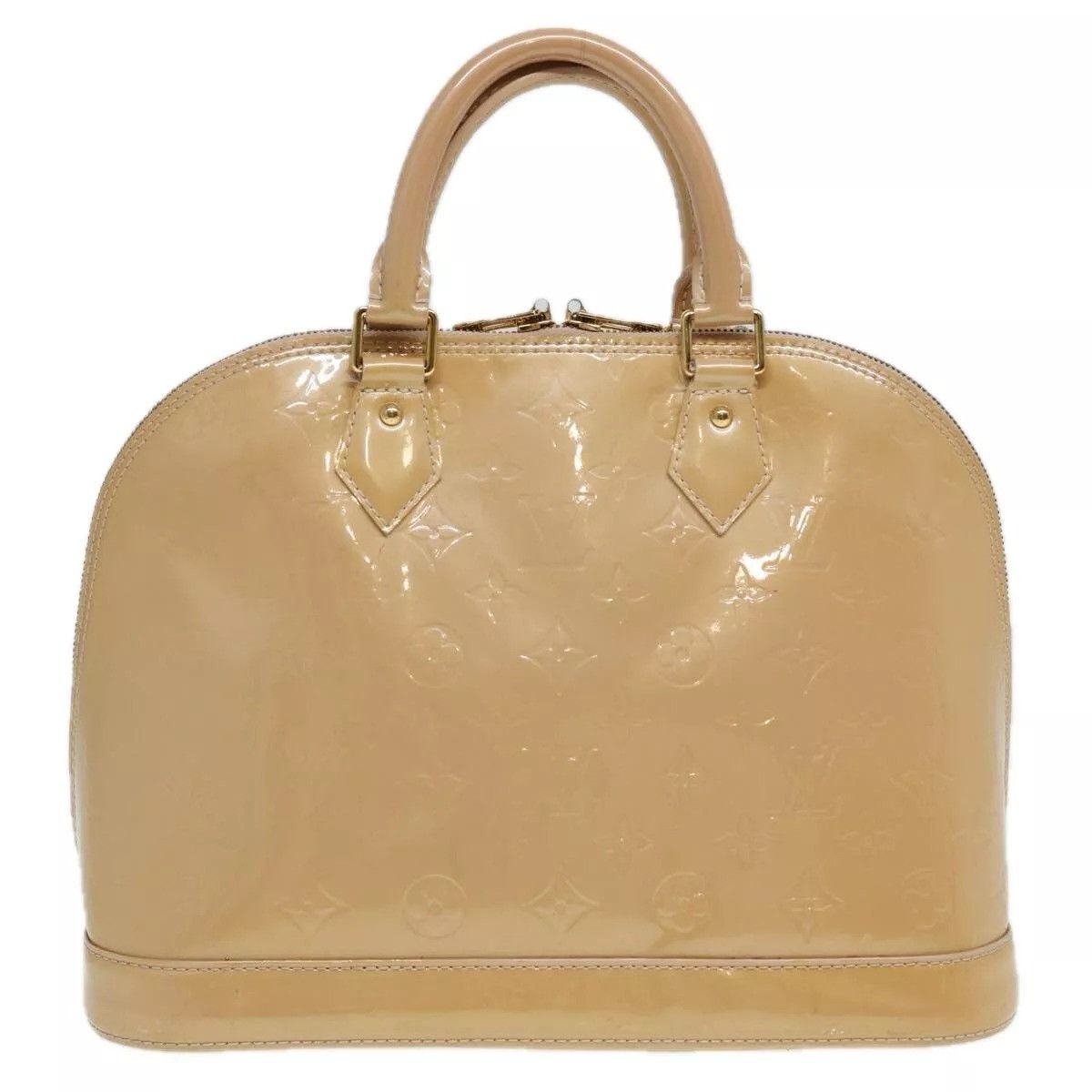 Louis Vuitton LOUIS VUITTON Monogram Vernis Alma PM Hand Bag Rose Size ONE SIZE - 1 Thumbnail