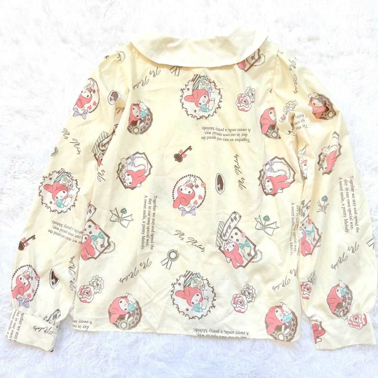 LIZ LISA Sanrio My Melody Blouse Tops Women M Lolita Jirai Kei Size M / US 6-8 / IT 42-44 - 5 Thumbnail