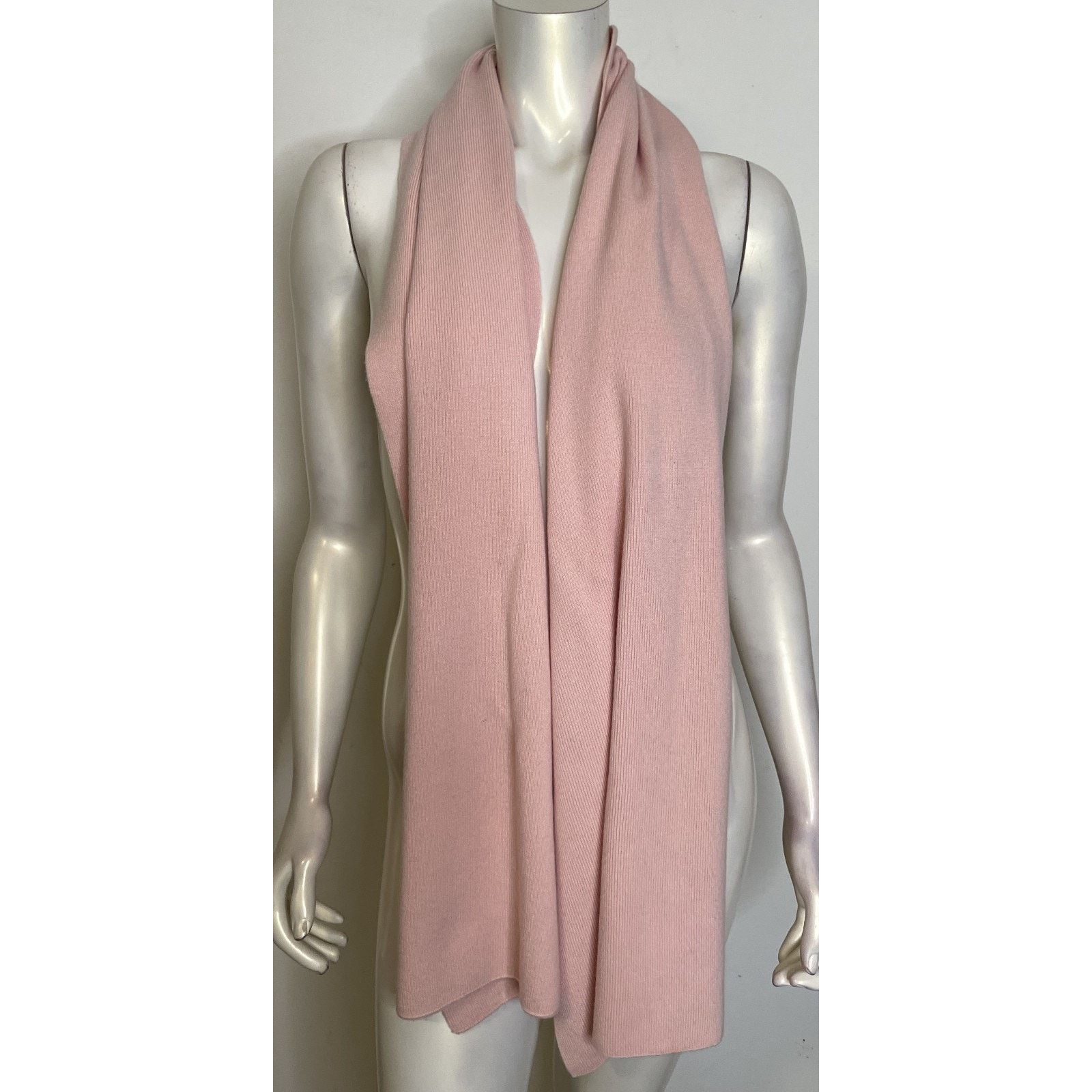 Yves Saint Laurent Vintage Saint Laurent Rive Gauche Pink Scarf Wrap Scotland Size ONE SIZE - 1 Thumbnail