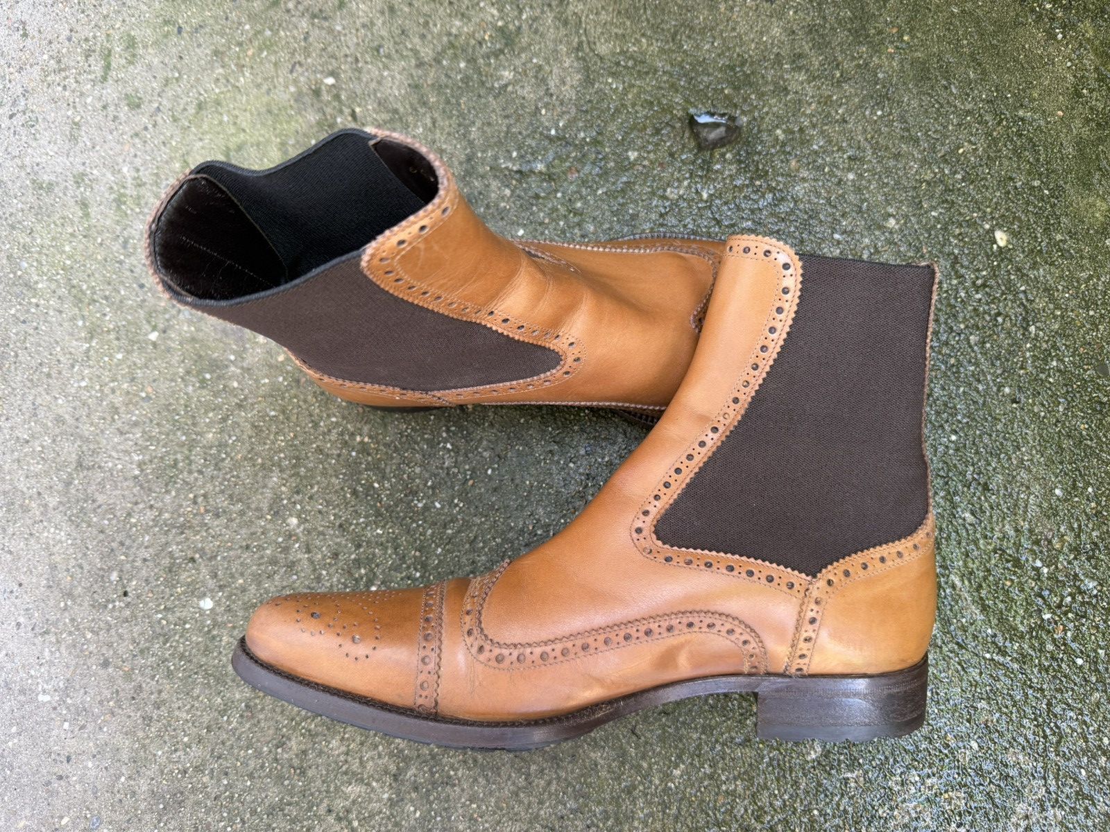Dolce & Gabbana 🇮🇹 Dolce & Gabbana 🇮🇹 (642 1776) Men's Cancel Boots U.k-6.5 Size US 7.5 / EU 40-41 - 4 Thumbnail