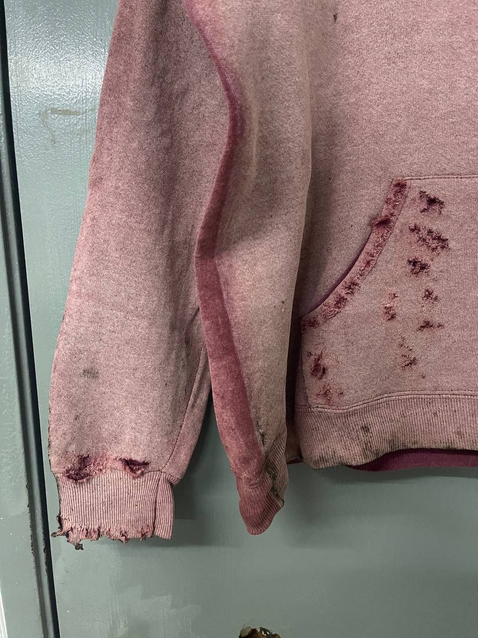 Vintage THRASHED SUN FADED SKATER BOY HOODIE Size US XL / EU 56 / 4 - 5 Thumbnail