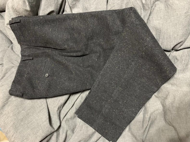 Jil Sander Jil Sander floral woolen woolen dress pants Size 34" / US 12 / IT 48 - 3 Thumbnail