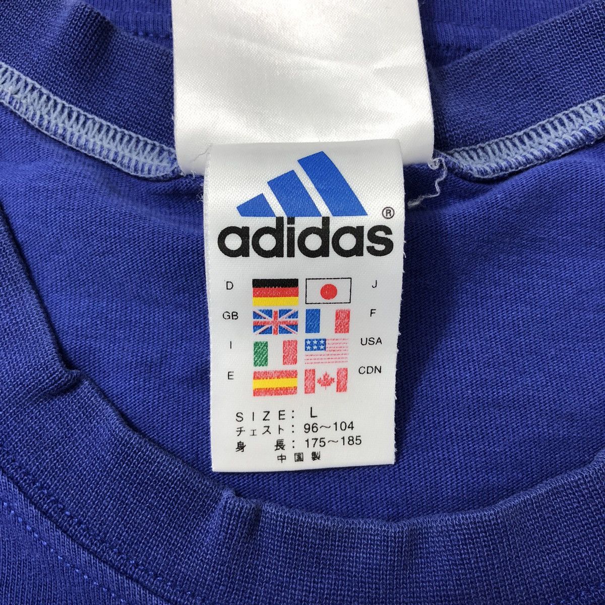 Adidas × Vintage Vintage 90s ADIDAS Kirin Japan Football T-Shirt Size US L / EU 52-54 / 3 - 6 Thumbnail