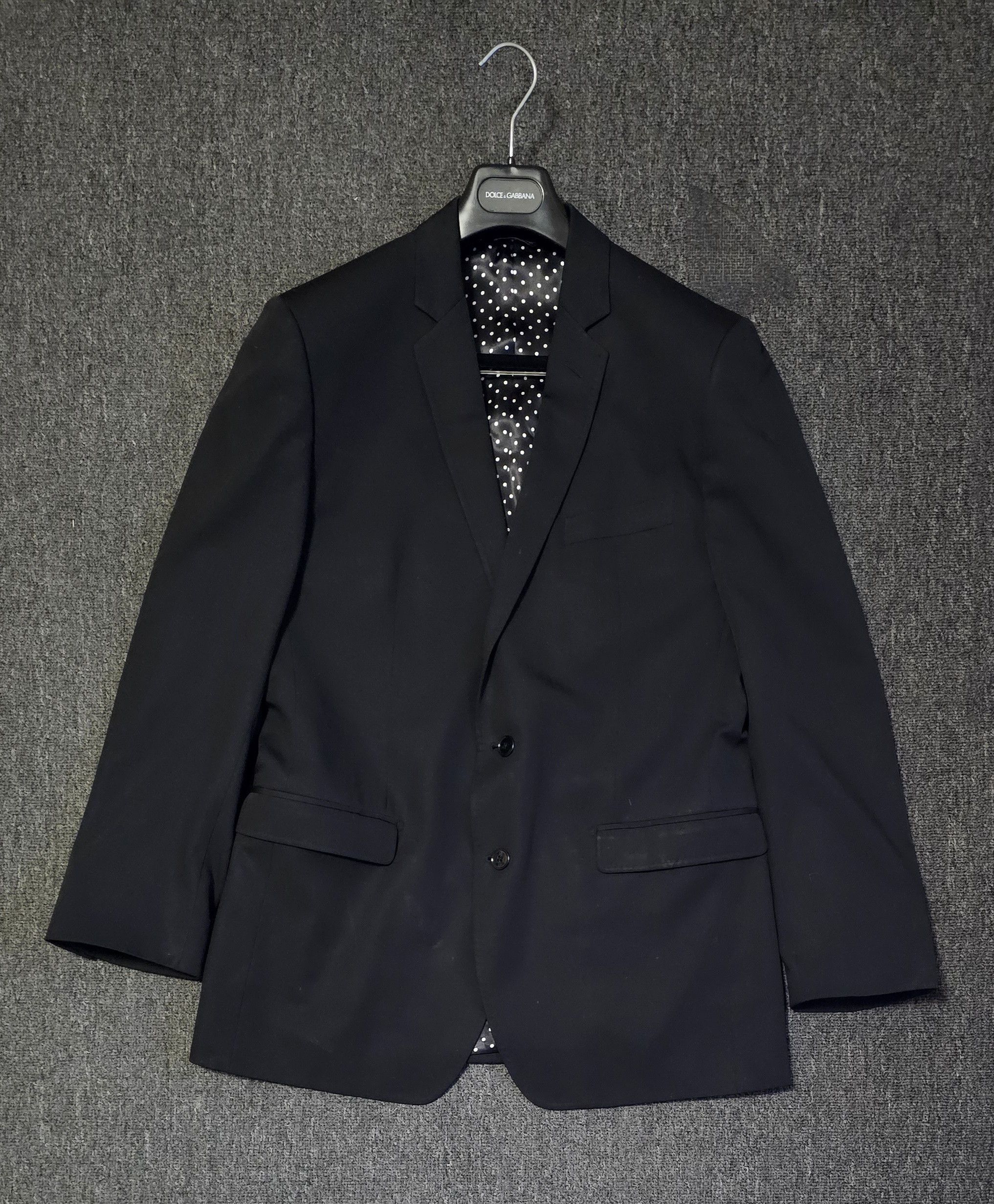 Dolce & Gabbana Dolce & Gabbana Wool Suit Blazers Jacket Size 52 Size 52R - 1 Thumbnail
