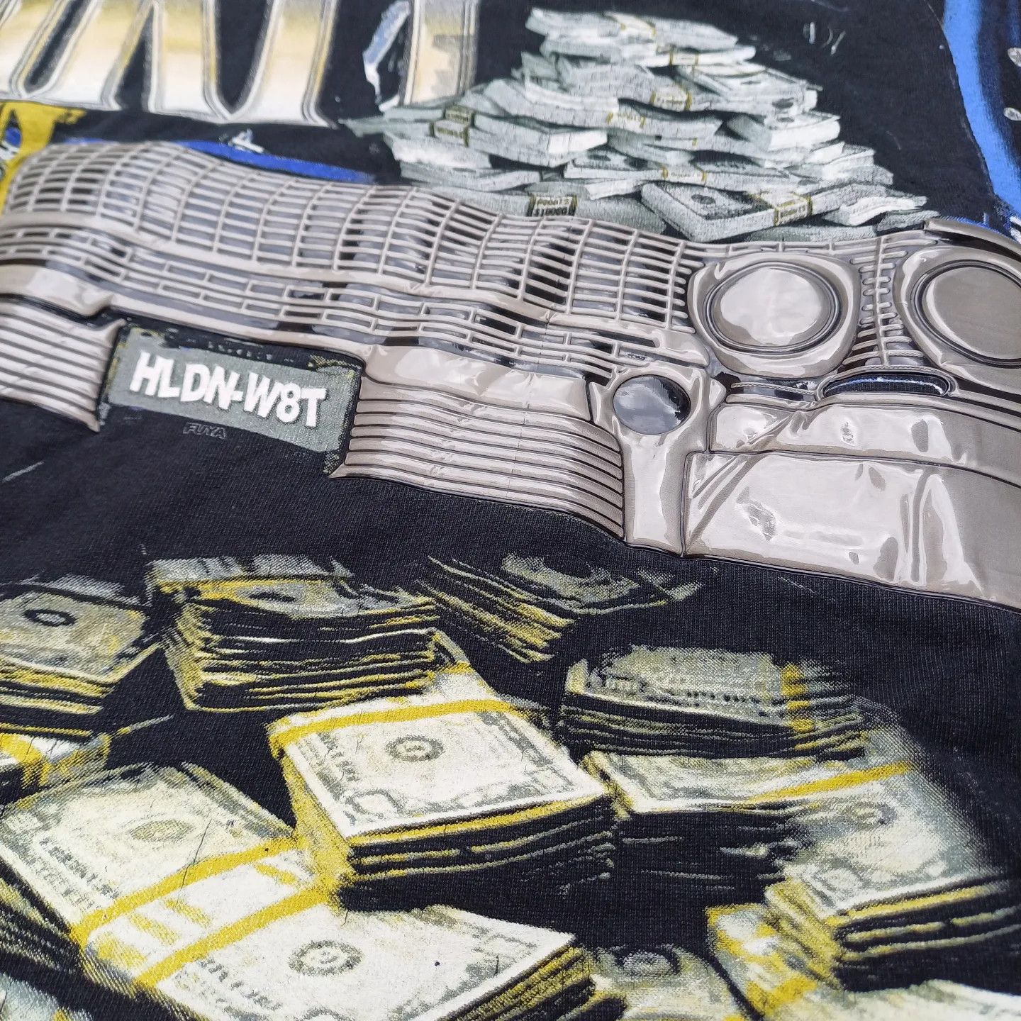 Rap Tees × Vintage Vintage 'Ridin Dirty' T-Shirt FUYA Made in U.S.A Size US XL / EU 56 / 4 - 7 Thumbnail