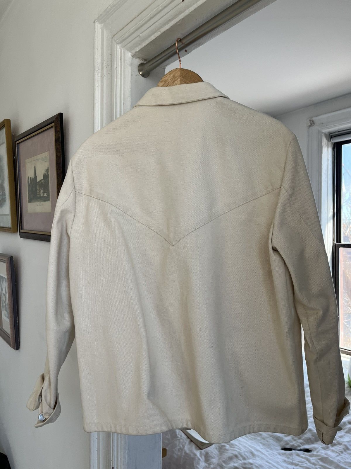 Other School of Thought ecru canvas trucker jacket Size US S / EU 44-46 / 1 - 3 Thumbnail