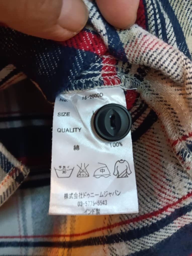 Denime DENIME GEAR BY DENIME FLANNEL SHIRT Size US M / EU 48-50 / 2 - 4 Thumbnail