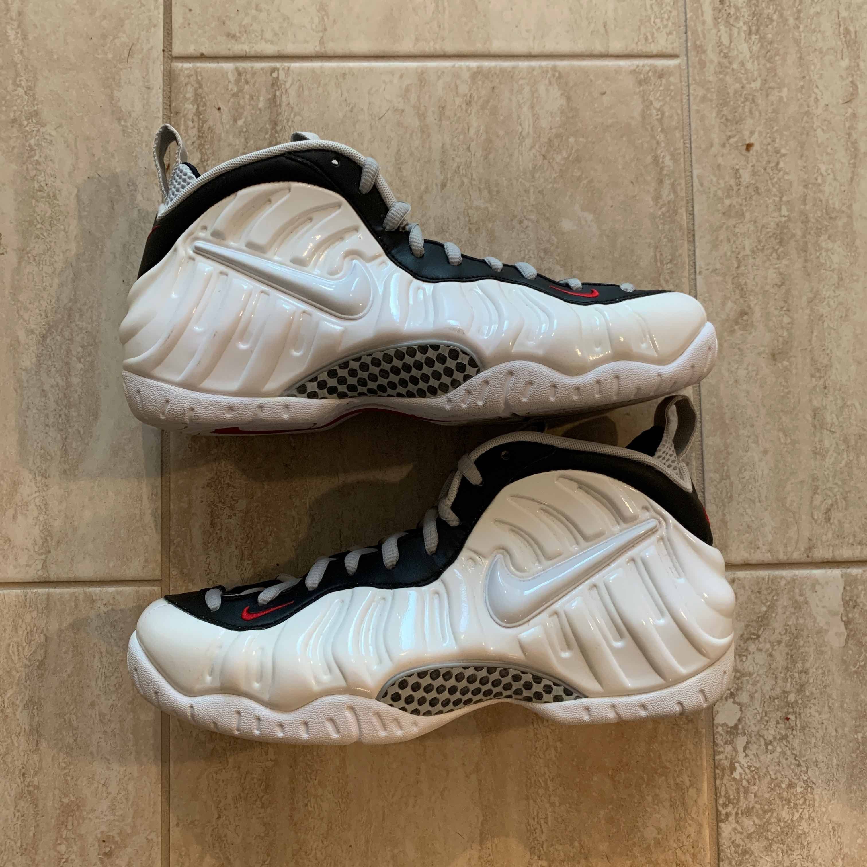 Air Foamposite Pro Chrome White