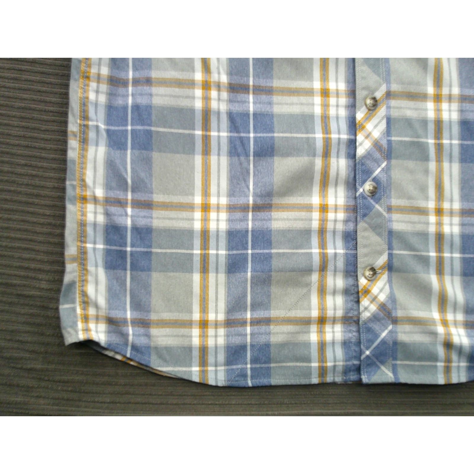 Vintage VINTAGE Alaskan Hardgear Shirt Mens Large Tall Blue Plaid Long Sleeve Button Up Outdoor Size US L / EU 52-54 / 3 - 4 Thumbnail