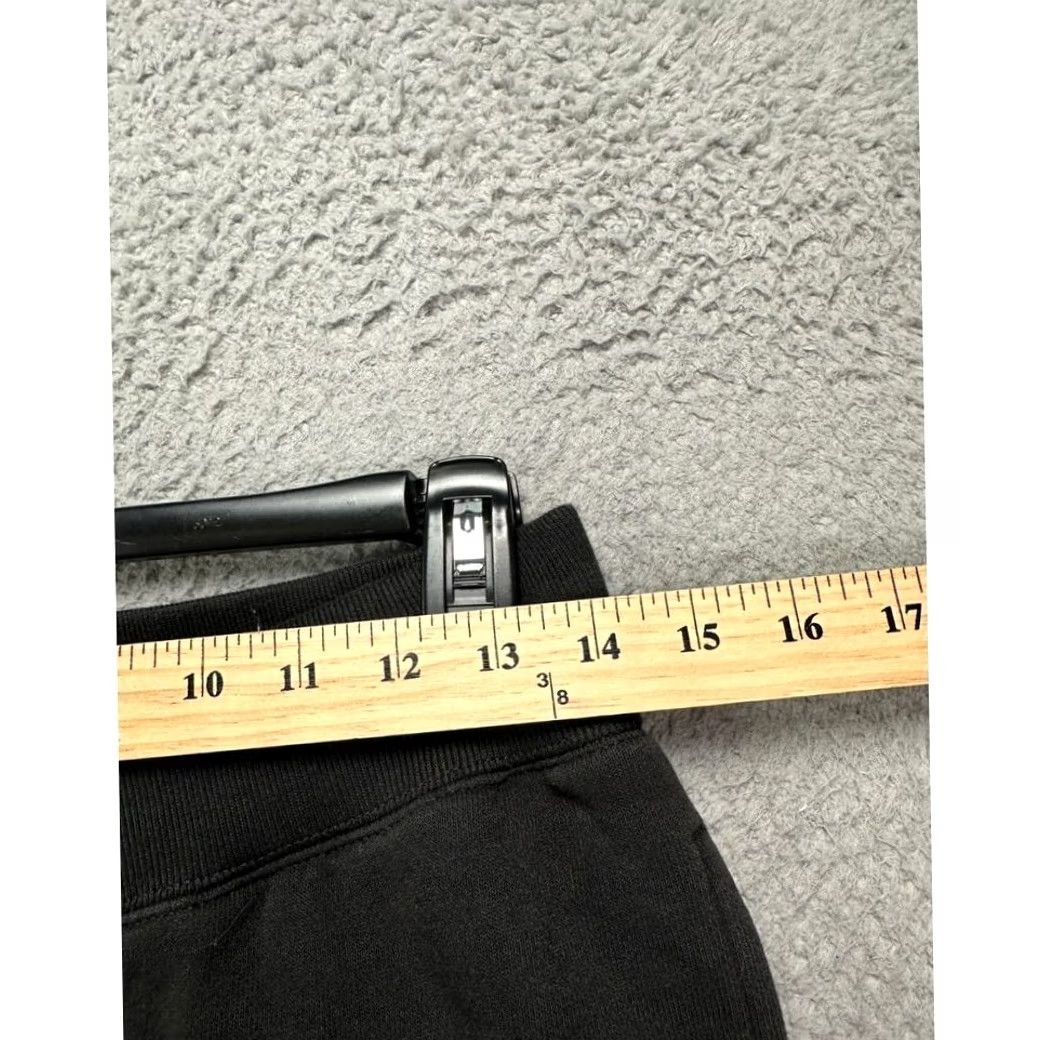 Champion Champion Jogger Pants Mens Small Black Reverse Weave Logo Tapered Drawstring Waist 34 In Se 30 In Inseam Casual Activewear Lounge Sportswear Size US 29 - 7 Thumbnail