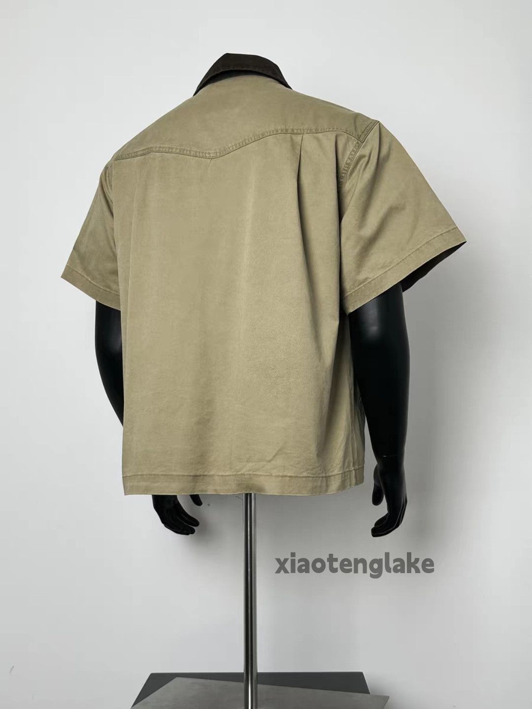 Vintage Unisex utility punk yuppie grunge workwear shirt Size US L / EU 52-54 / 3 - 3 Thumbnail