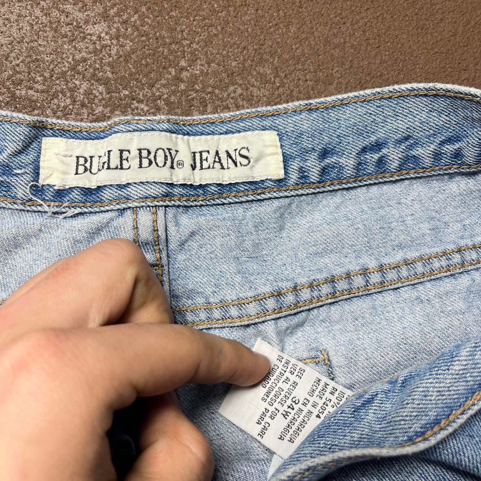 Bugle Boy Vintage bugle boys jean shorts Size US 33 - 2 Thumbnail