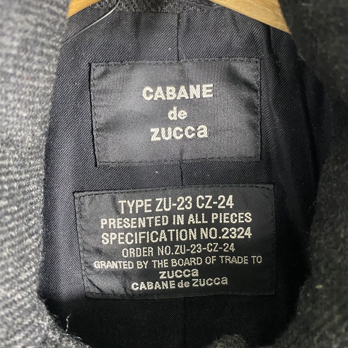 CABANE de ZUCCa × Issey Miyake × Zucca Vintage Cabane De Zucca Issey Miyake Hoodie Wool Size US S / EU 44-46 / 1 - 9 Thumbnail
