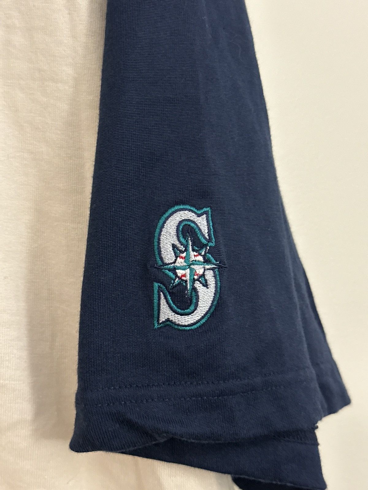 MLB × Nike × Vintage Vintage Y2K Nike Team Seattle Mariners 1/4 Alternate Jersey Size US XL / EU 56 / 4 - 5 Thumbnail