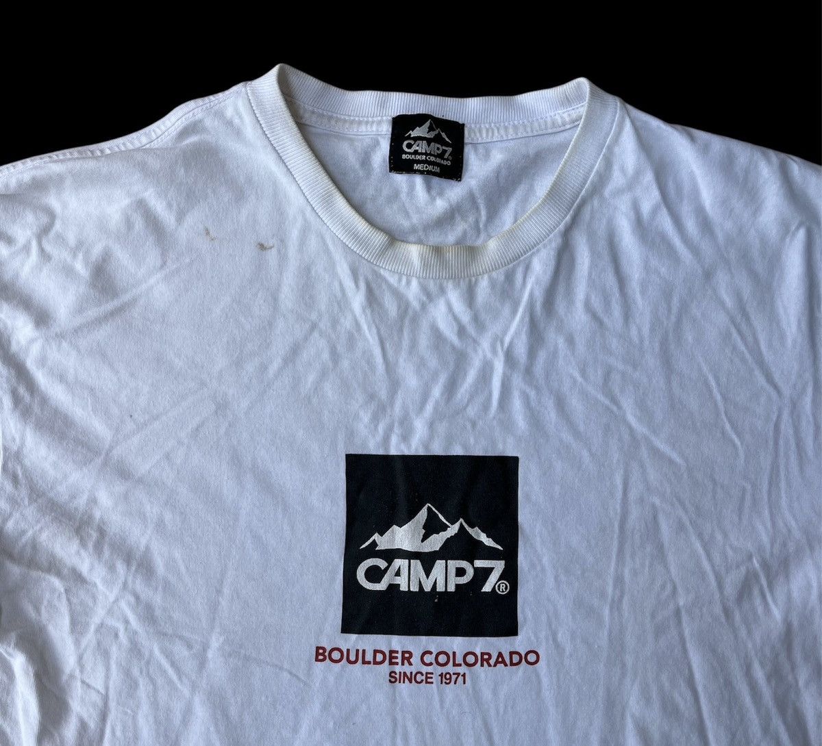 Japanese Brand Camp7 Boulder Colorado 1971 Tshirt Size US M / EU 48-50 / 2 - 3 Thumbnail