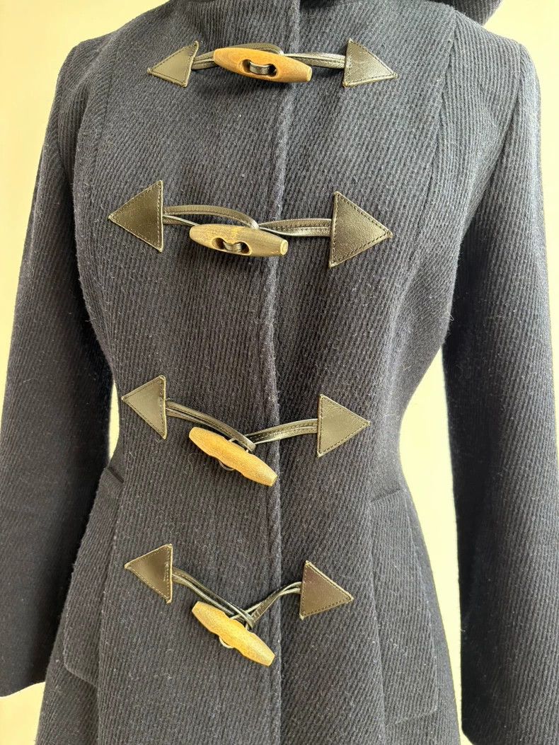 Other Vivienne Westwood Blue horn buttoned overcoat Size M / US 6-8 / IT 42-44 - 3 Thumbnail