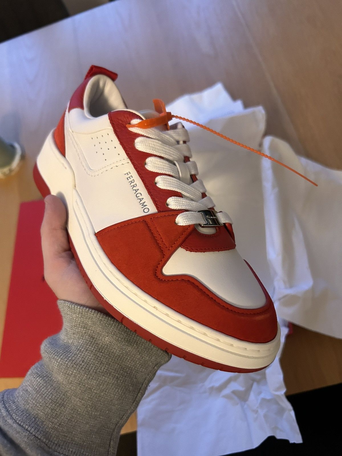 Salvatore Ferragamo Ferragamo Dennis Sneakers Size US 6 / EU 39 - 7 Thumbnail