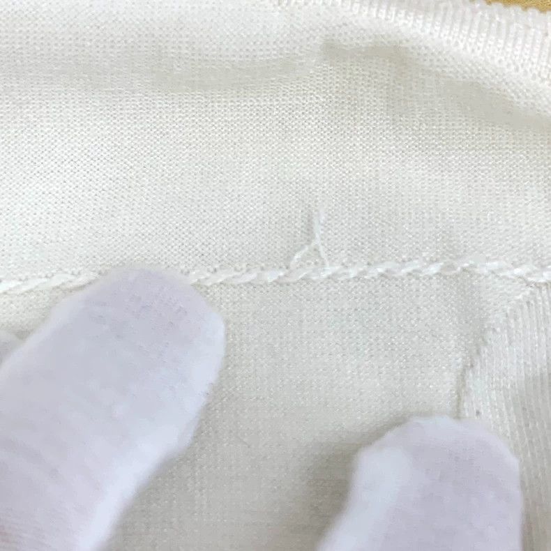Hermes Beige Letter Patterned Knit Long Sleeve Top-2506 Size US XXS / EU 40 - 8 Thumbnail