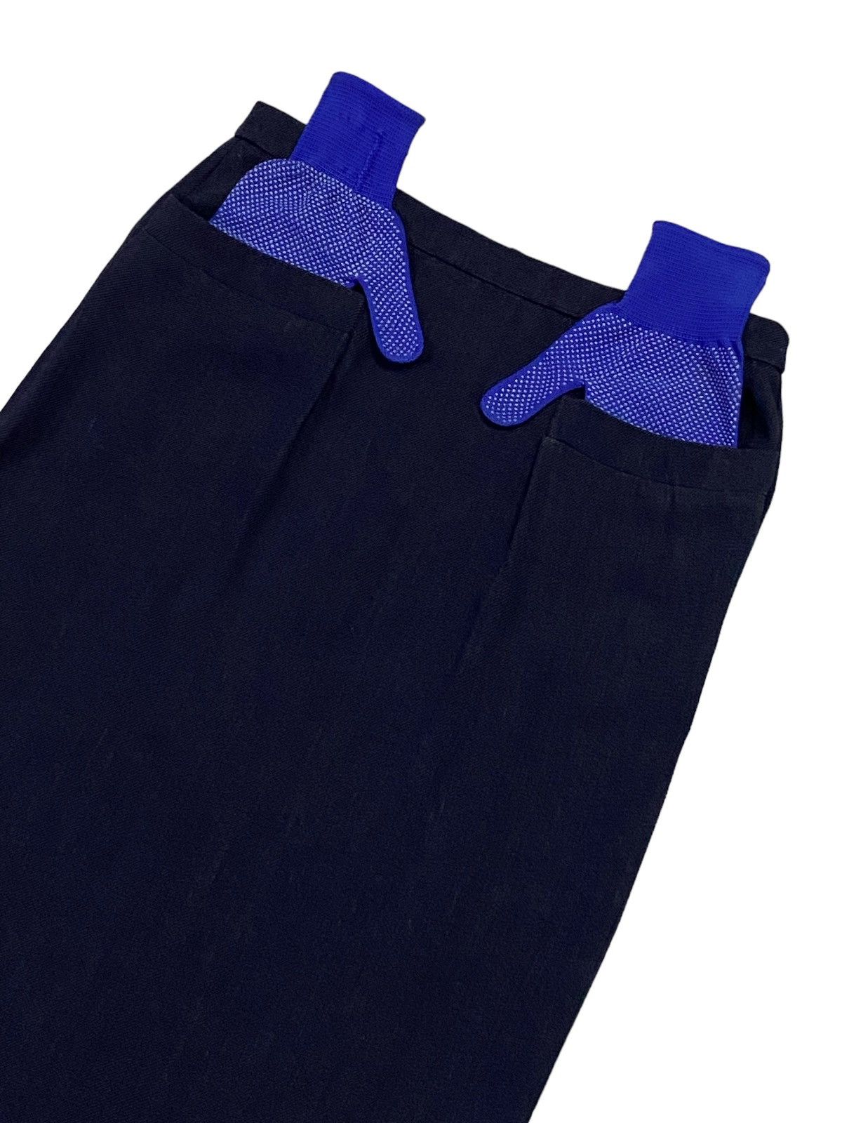 Hermes Vintage Hermes Double Pocket Midi Skirt Size 27" / US 4 / IT 40 - 17 Thumbnail