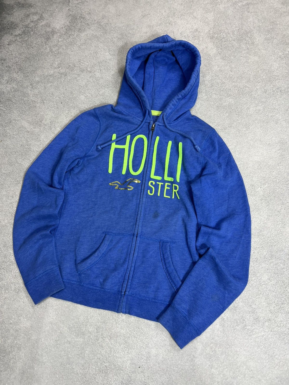 Hollister Y2K Hollister Zip-Up Y2K If6was9 style hoodie big logo Size US S / EU 44-46 / 1 - 3 Thumbnail