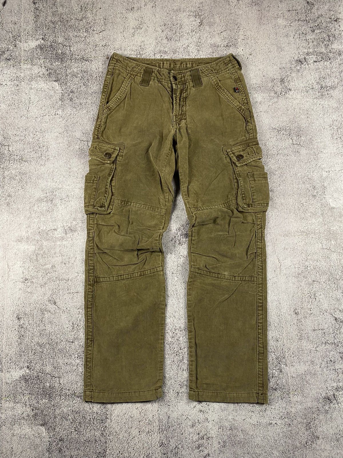 Japanese Brand Vintage Y2k Timezone Cargo Velvet pants Size US 30 / EU 46 - 1 Thumbnail