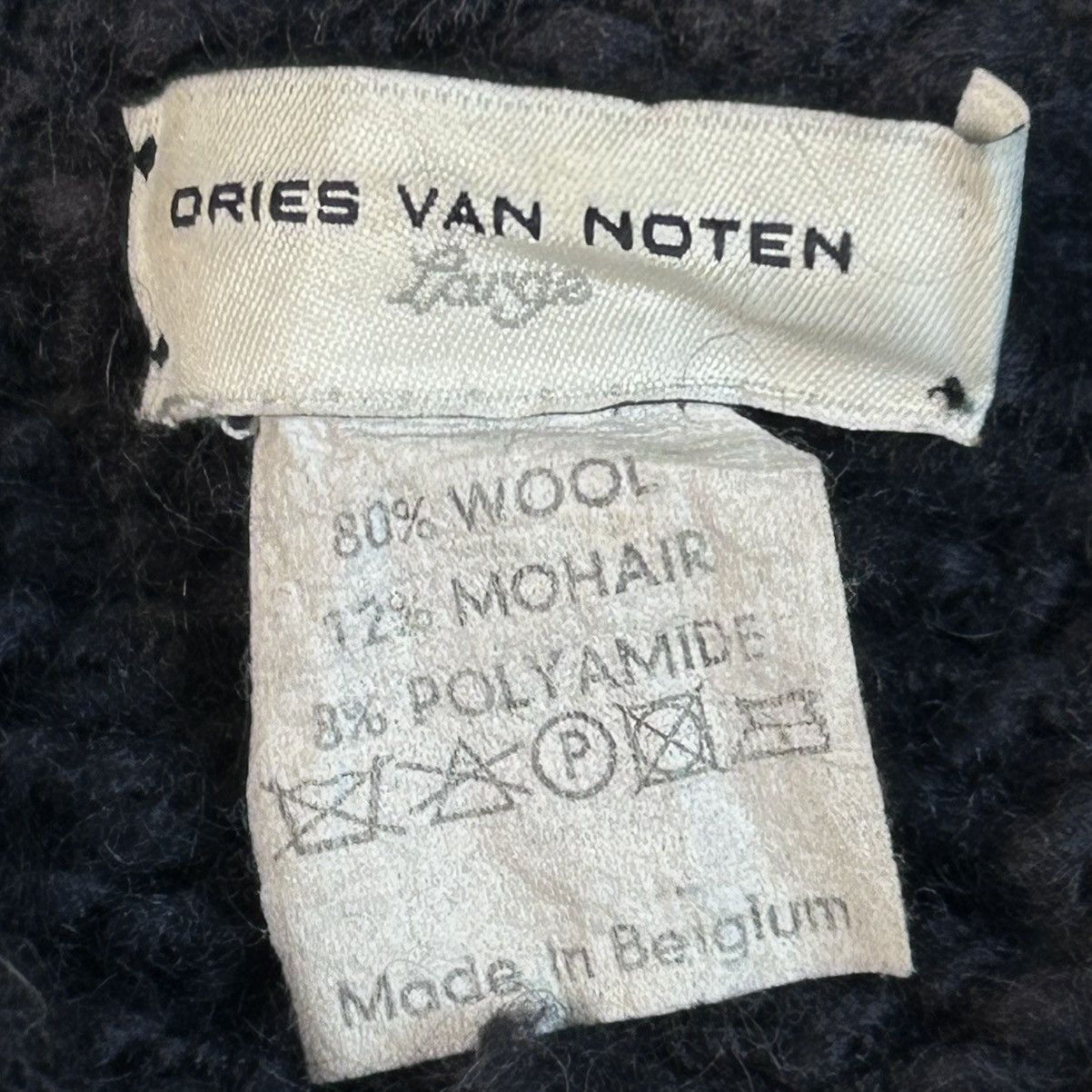Dries Van Noten !extremely rare Dries Van Noten wool and mohair zip cardigan Size US L / EU 52-54 / 3 - 15 Thumbnail