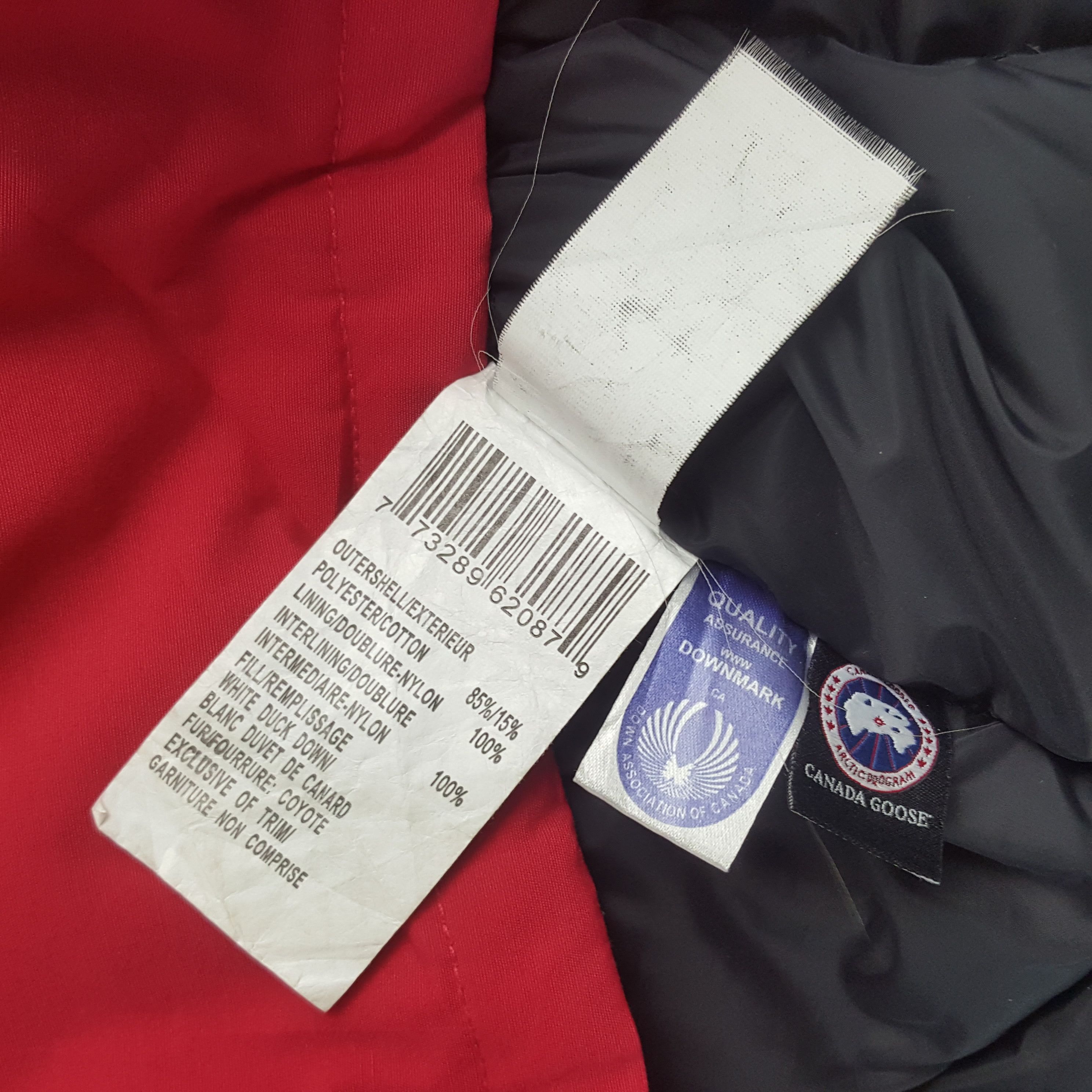Designer × Vintage Vintage Canada Goose Puffer Jacket With Hoodie Size S / US 4 / IT 40 - 10 Thumbnail