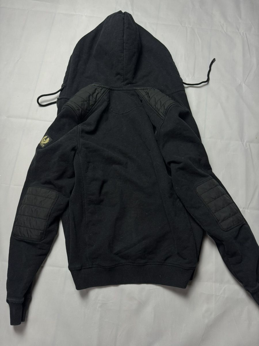Belstaff Belstaff Nylon Panel Zip Hoodie | Size M (true to size) Size US M / EU 48-50 / 2 - 4 Thumbnail