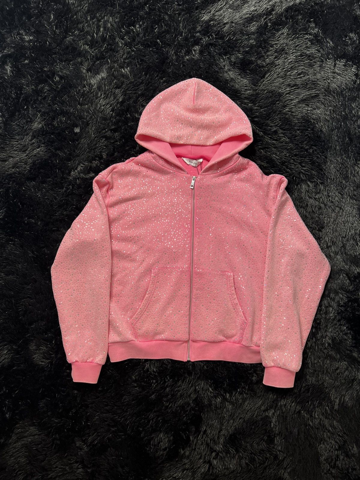 Other Pink Stolen Arts Rhinestone Hoodie Size US L / EU 52-54 / 3 - 1 Thumbnail