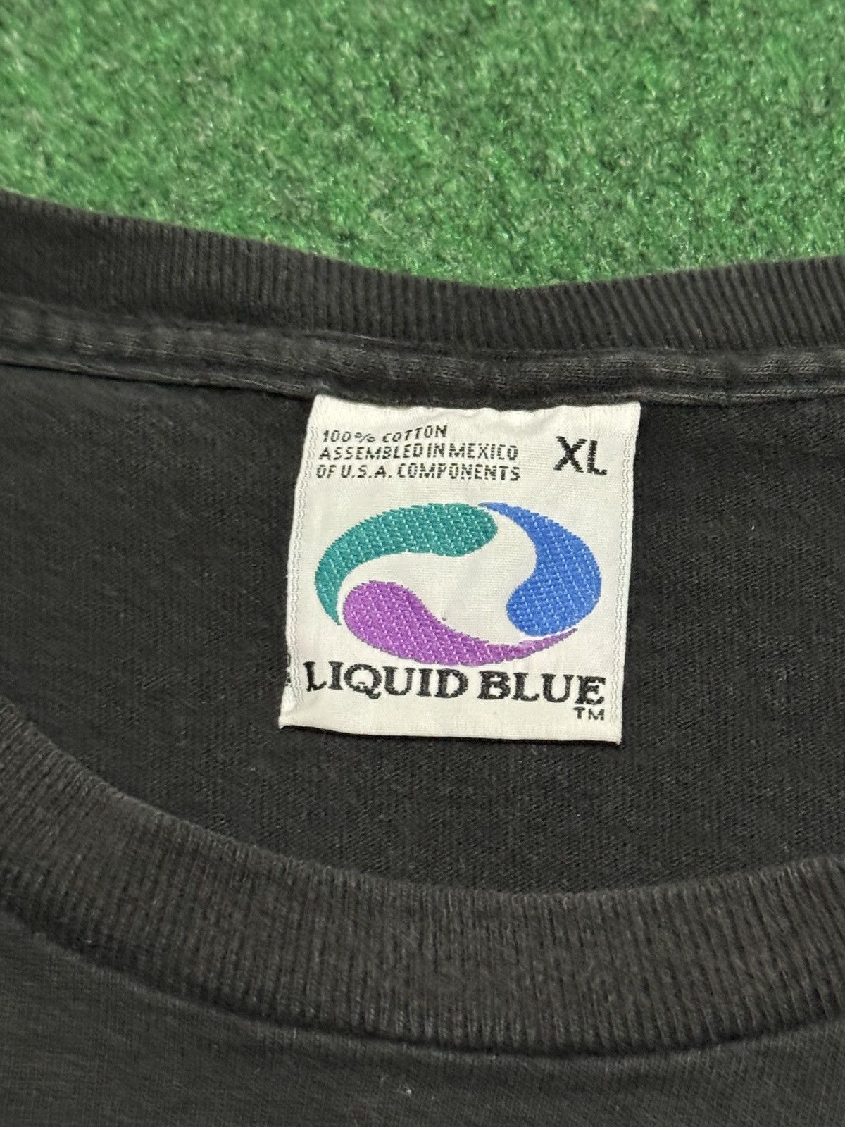 Liquid Blue Vintage 90s Goldberg Liquid Blue WCW XL Wrestling T Shirt Size US XL / EU 56 / 4 - 6 Thumbnail