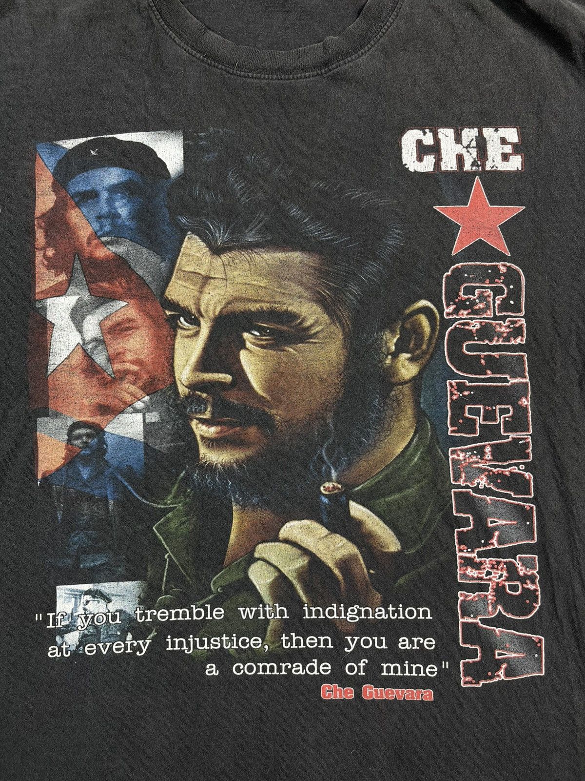 Vintage Vintage Che Guevara Graphic Tee Y2K Fit XL Distressed Size US XL / EU 56 / 4 - 4 Thumbnail