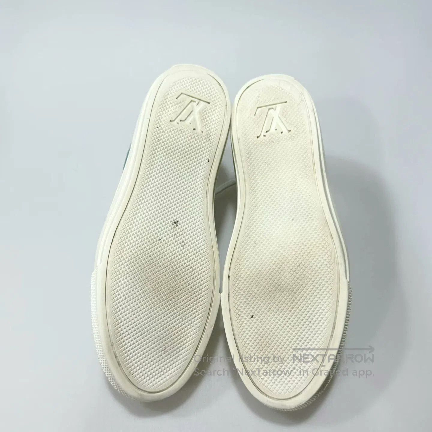 Louis Vuitton louis vuitton blue denim canvas shoes. Size US 6 / EU 39 - 6 Thumbnail