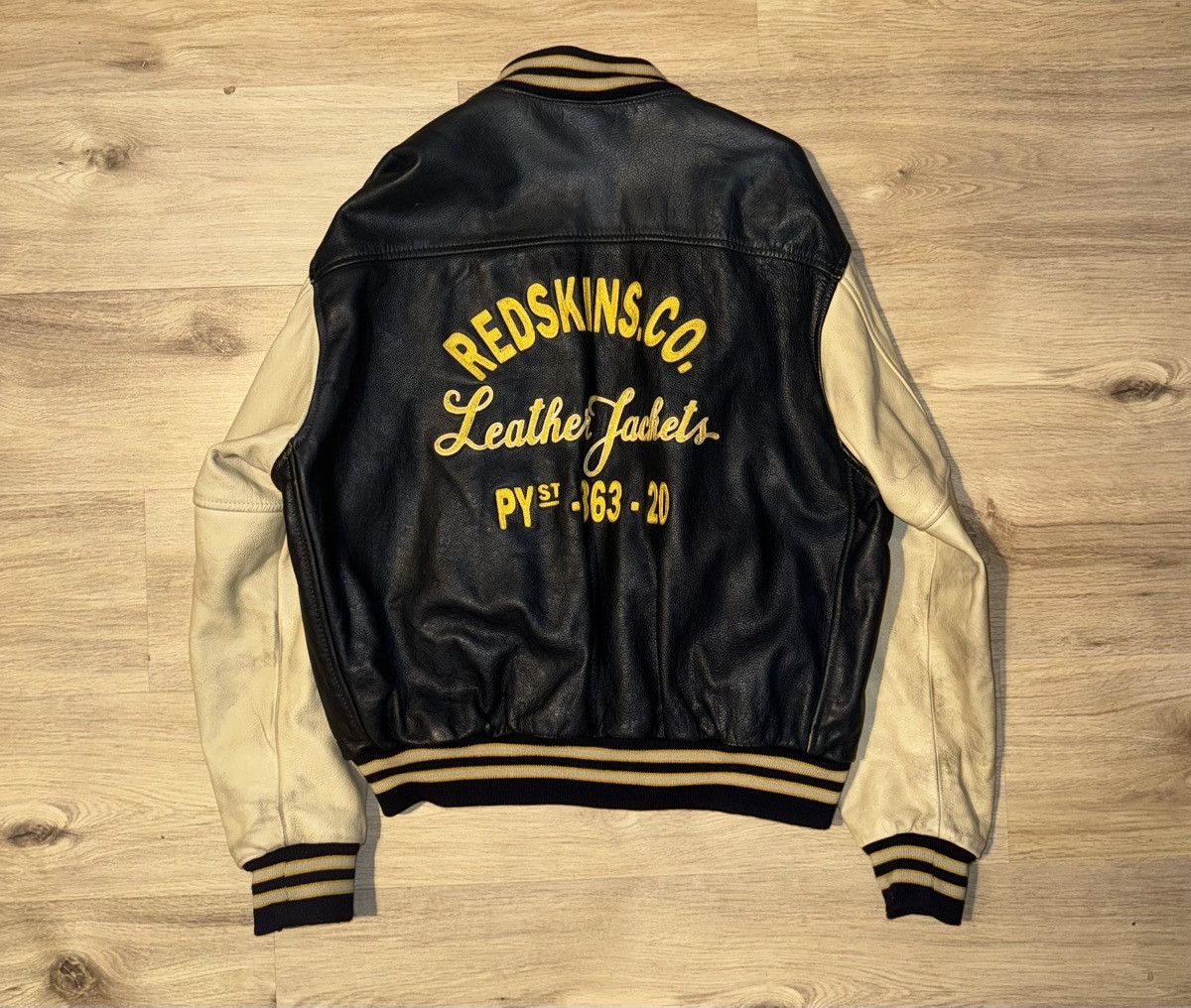 Vintage Redskins vintage bomber leather XXL Size US XXL / EU 58 / 5 - 2 Thumbnail