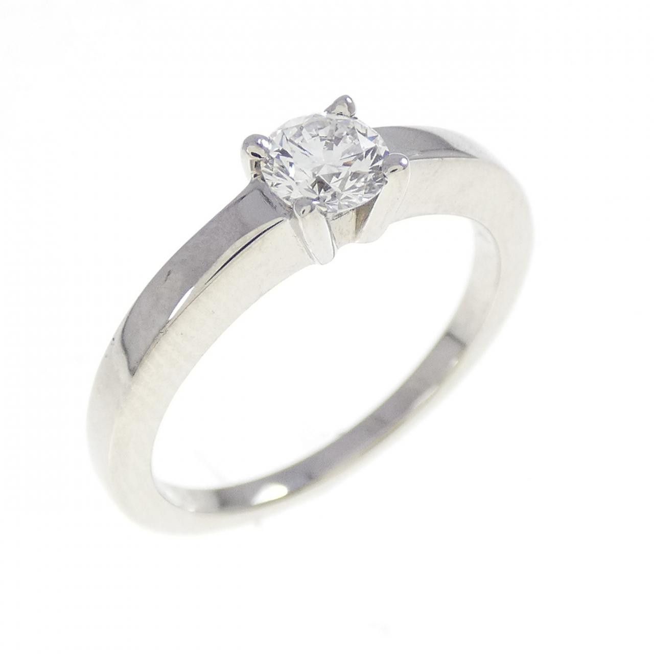 Cartier Cartier Cartier Declaration d’Amour Platinum Diamond Ring Size 46 Precious Metal Ring N4202348 DUTY FREE for USA Size ONE SIZE - 1 Thumbnail