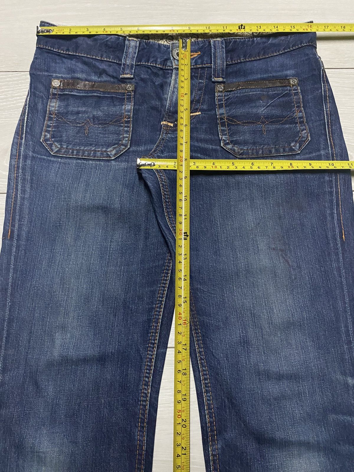 Edwin Vintage Edwin Blue Trip 5506 Bush Pant skinny Slim Jeans Size US 32 / EU 48 - 13 Thumbnail